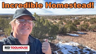 Amazing 30 ACRE, Offgrid, High Desert Arizona Homestead and Its FOR SALE!!