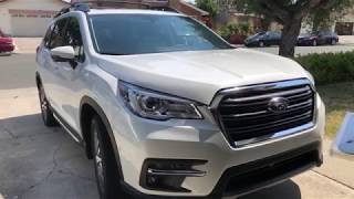 2019 Subaru Ascent front license plate bracket installation