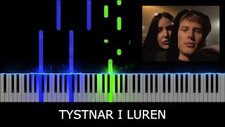 Video thumbnail of "Tystnar i Luren - Miriam Bryant & Victor Leksell | Piano Tutorial"