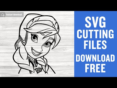 Frozen Anna Svg Free Cutting Files for Cricut Free Download