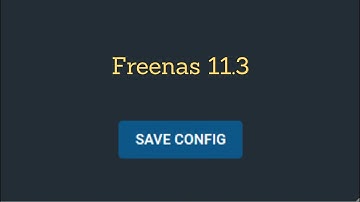 How to backup a config file on Freenas