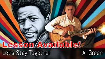 Let’s Stay Together - Al Green - Fingerstyle Guitar - Jake Reichbart - lesson available!