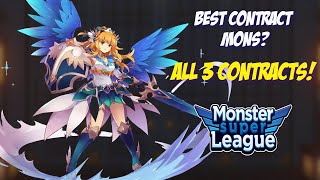 Advice For All 3 Contracts! | Monster Super League screenshot 5