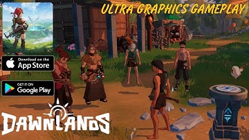 WALKTHROUGH of the NEW OPEN WORLD SURVIVAL GAME - Dawnlands / gameplay (Android, IOS) #2