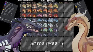 ALL PYRRHIA HYBRID MODELS! |Wings of Fire The Journey|