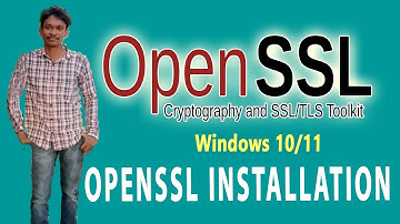 How to Install OpenSSL On Windows 11 l 10