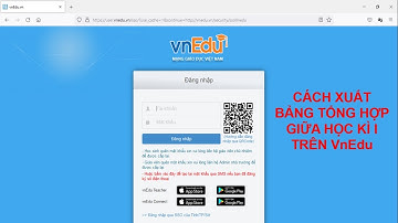 Cách giáo viên chủ nhiệm xuất ra Excel Bảng Tổng hợp Giữa học kì I trên VnEdu