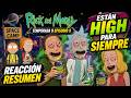 Se quedan high para siempre | Rick and Morty 9x09 Reacción