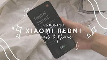 ✨aesthetically unboxing xiaomi redmi | note 8 (≧▽≦)