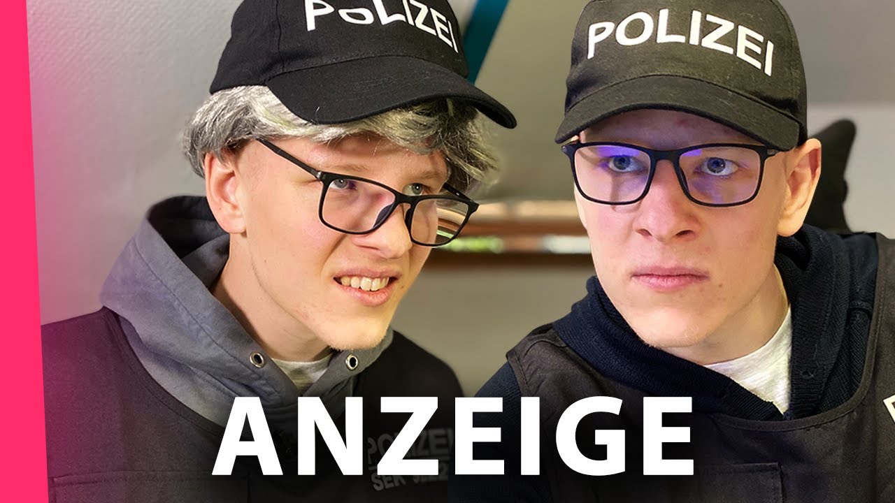 Wenn man bei der Polizei angezeigt wird.