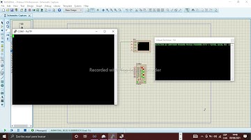 comunicación serial mediante el empleo de puertos seriales virtuales ISIS proteus