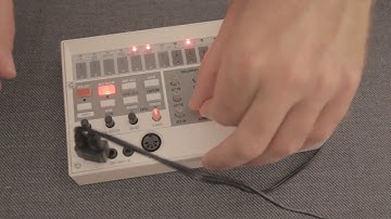 Korg Volca Sample up to 600 bpm sound doodeling