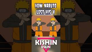 How Naruto lost his v #shorts #naruto #narutoshippuden #kishinpain #anime #animation #parody