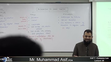 CAF-7 CLAW-Sir-Asif-Lecture-38