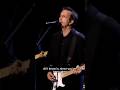 Eric Clapton's live performance of "River of Tears" at Madison Square Garden in 1999