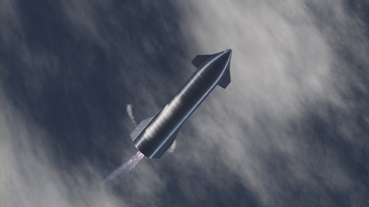 ArtStation - Starship SN11 Predicted Landing Animation