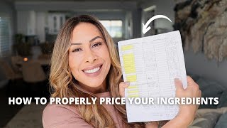 “HOW MUCH SHOULD I CHARGE FOR THIS CAKE?” | Pricing your ingredients!