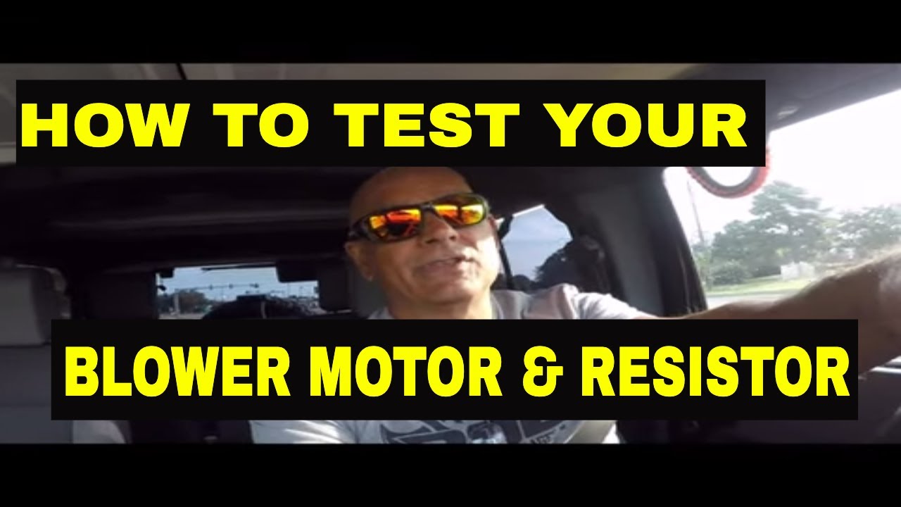 How to test your Chevy Malibu blower motor...EASY FIX - YouTube