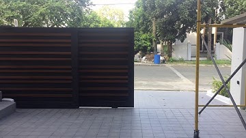 KEY Automation Sliding Gate Motor with Telescopic Gate Mechanism