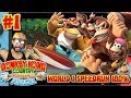 Donkey Kong Country Tropical Freeze - Part 1 World 1 SPEEDRUN 100% (Nintendo Switch)