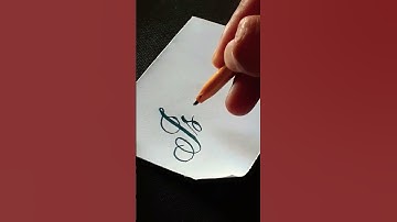 Ishani name calligraphy #shorts #calligraphy #copperplate