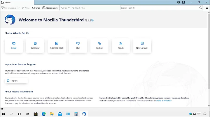 How to add email accounts to Mozilla Thunderbird