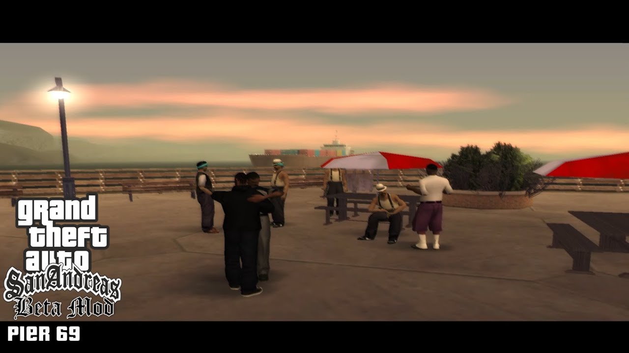 Ryder Ubija Cjja U Misiji Pier 69 Gta San Andreas 
