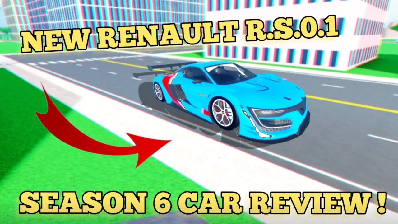 NEW SEASON 6 RENAULT R.S.0.1 CAR REVIEW !!! | ROBLOX Car Dealership ...