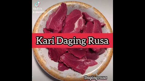 Kari Daging Rusa