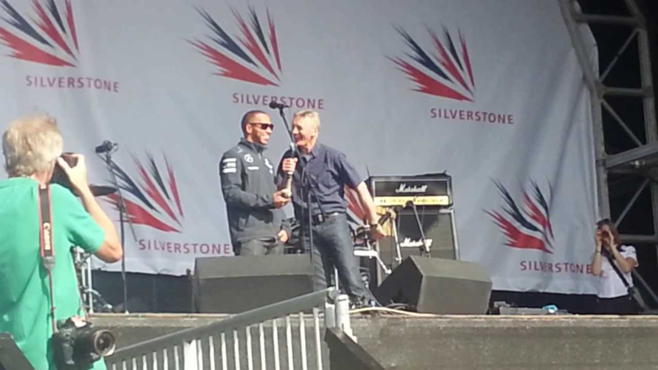 Lewis Hamilton Interview after Formula 1 British Grand Prix Silverstone
