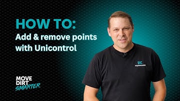 How to Add & Remove Points | Kommand | Unicontrol 3D GPS Tutorial