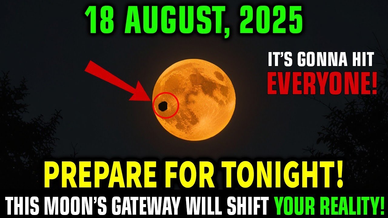 Must See This After FULL MOON! AUGUST 17–21: The Portal That Will Shift Your Reality!