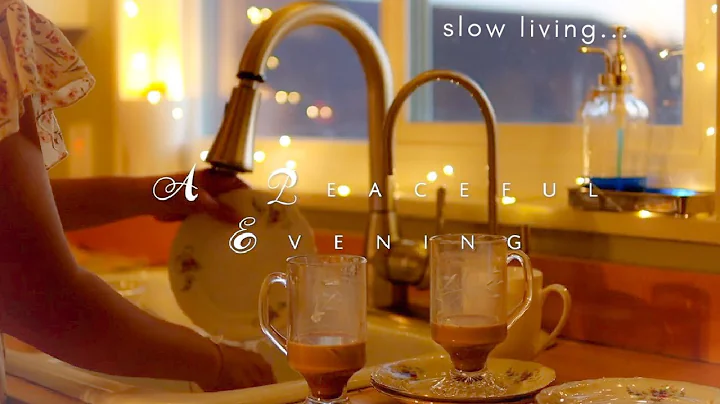 A Peaceful Hygge Evening with Dessert and Family | Silent Vlog