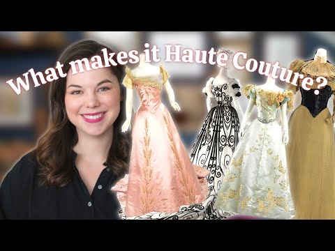 What Makes a Gown Haute Couture (like House of Worth) in the Victorian and Edwardian Eras?