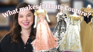 What Makes a Gown Haute Couture (like House of Worth) in the Victorian and Edwardian Eras?