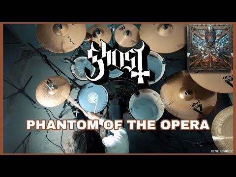 Ghost - PHANTOM OF THE OPERA (Drum Cover but with Clive Burr’s Iron Maiden Drumming)