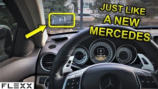 HUD Heads up display for any Mercedes for under $50