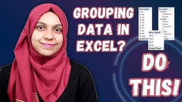 Grouping Data in Pivot Tables: Dates, Numbers, and Text! | Excel