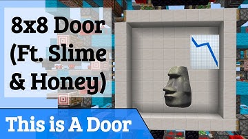"Fastest" Unseamless 8x8 Door [Slime/Honey] [1.16+]