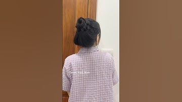 Búi tóc đơn giản với kẹp càng cua #goclamdep #tettoc #keptoc #kepcangcua