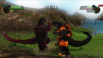 Godzilla: Unleashed [OVERHAUL] - Shin Godzilla vs. Burning Godzilla (Request)
