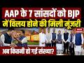 Raghav Chadha समेत 7 सांसदों को BJP में विलय होने की मंजूरी, अब कितनी हुई संख्‍या? AAP | Kejriwal