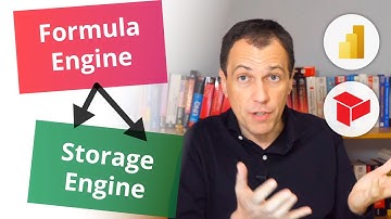 Formula engine and storage engine in DAX