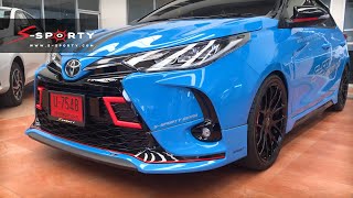 Toyota yaris hatchback 2020 ชุดแต่ง By S-SPORTY