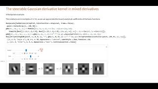 Steerable Gaussian Derivative - Fourth Order