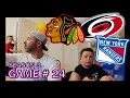 KNEE HOCKEY SEASON 3 - GAME 24 - RANGERS / BLACKHAWKS / HURRICANES- QUINNBOYSTV