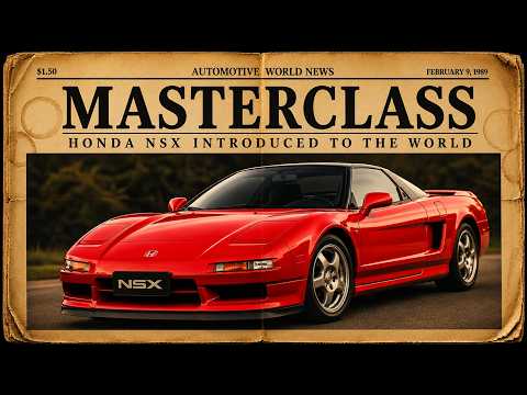 How Honda Taught Ferrari & McLaren to Build the Supercar?