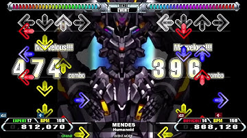 MENDES / Humanoid | EXPERT 17 & DIFFICULT 14 (File by P1989) [DDR/StepMania]