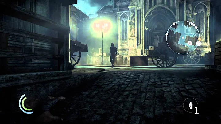 Which way did he go george