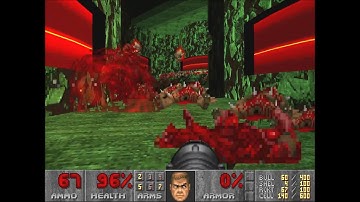 Doom 2 Frog Level 7 UV with 99.61% in 6:21 (Welcome to a university)